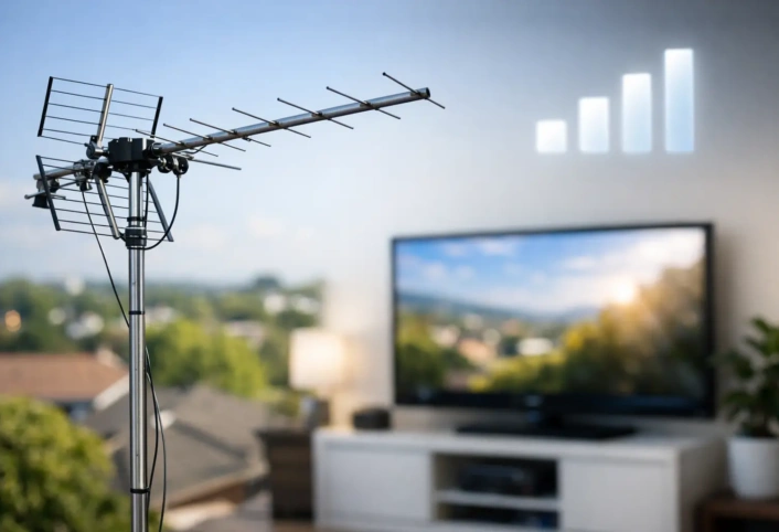 Antenna Signal Strength for Better Home TV