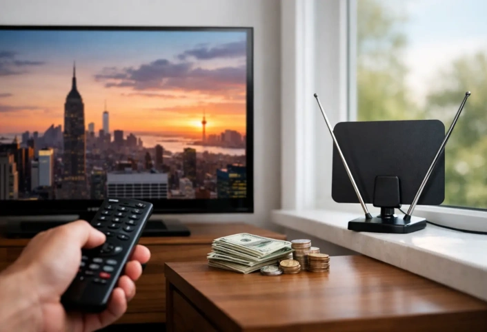 How a Local Channels Antenna Cuts TV Costs
