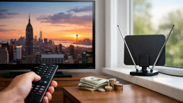How a Local Channels Antenna Cuts TV Costs
