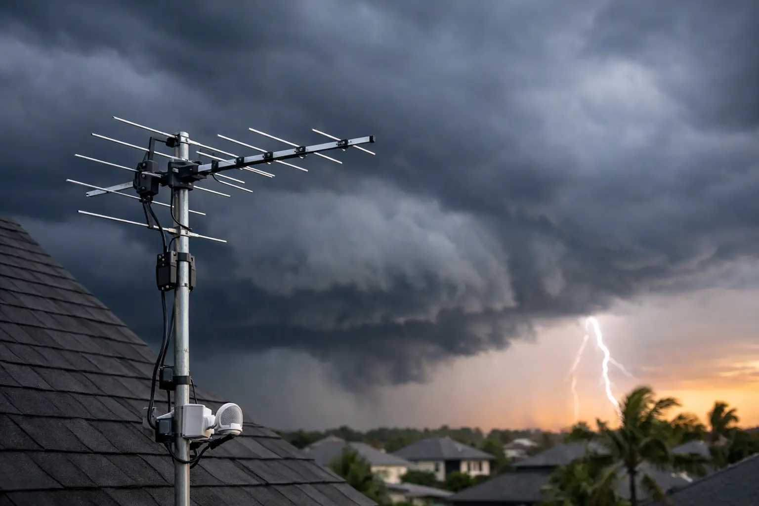 How to Prepare Your TV Antenna for a Hurricane
