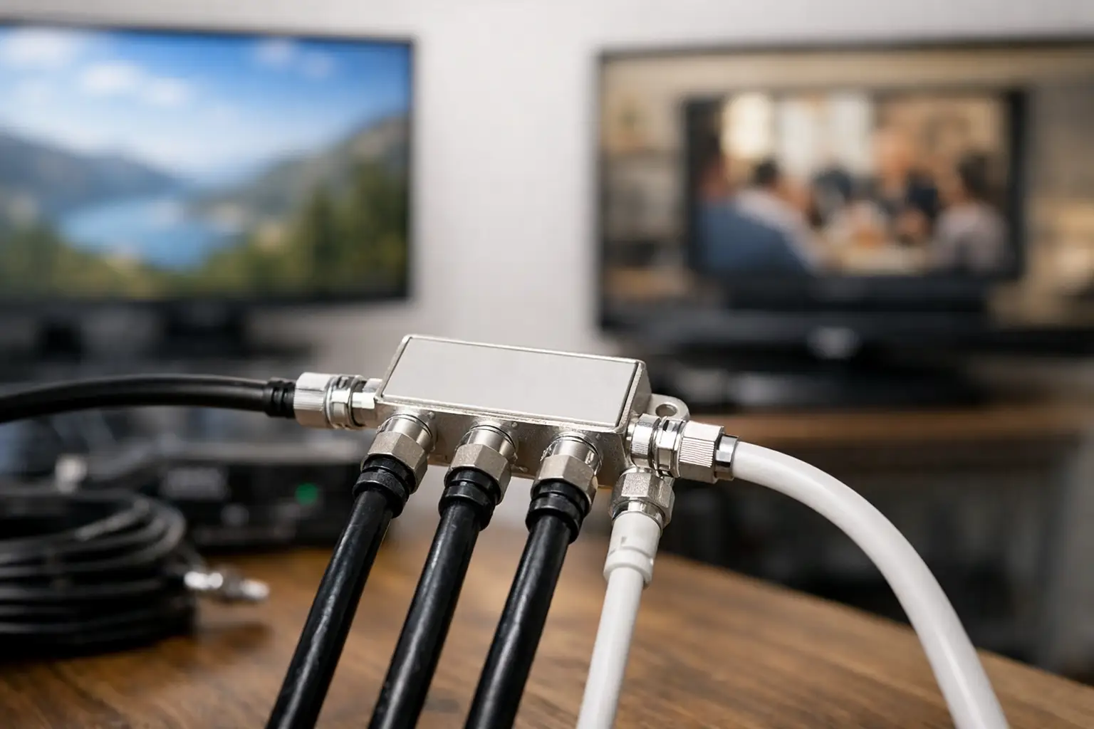 How to Split Antenna Signal to Multiple TVs