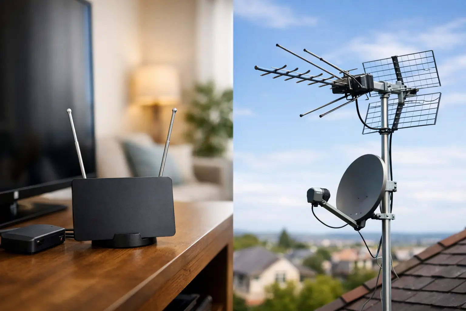 Indoor vs Outdoor TV Antenna: Which Works Best?