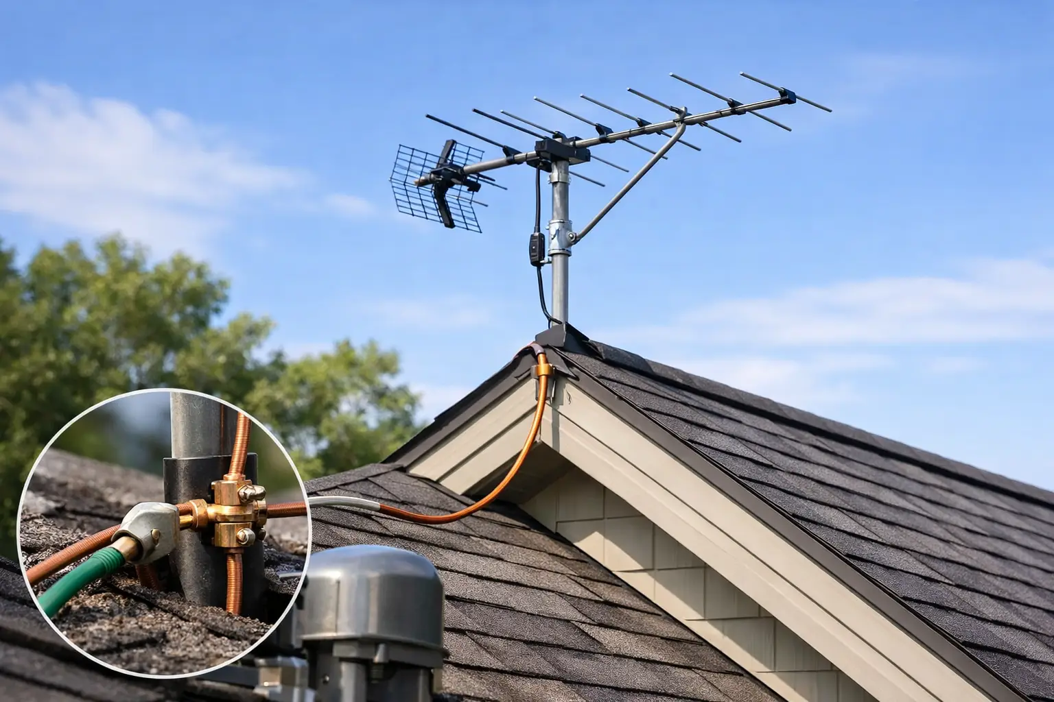 TV Antenna Grounding Requirements for Homes