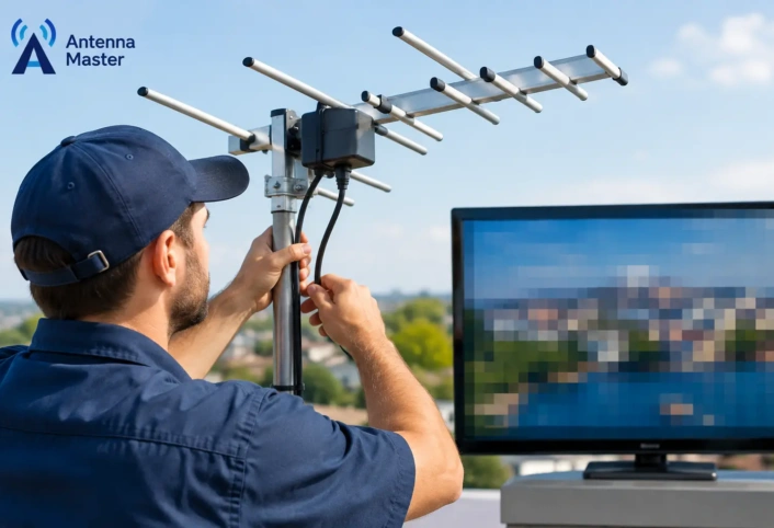 Troubleshoot Pixelated Antenna Picture Problems