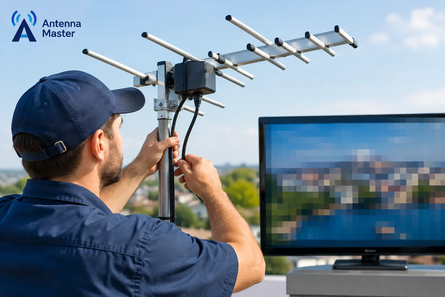 Troubleshoot Pixelated Antenna Picture Problems